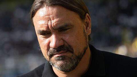 Es gibt Spekulationen um die Zukunft von Gladbach-Trainer Daniel Farke.