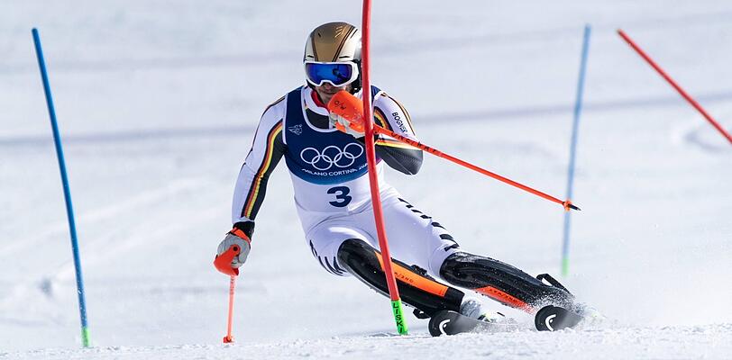 "Er wei&szlig;, dass er, wenn es um etwas Gro&szlig;es geht, auch abliefern kann": Fritz Dopfer glaubt an Linus Stra&szlig;ers Slalom-Qualit&auml;ten.
