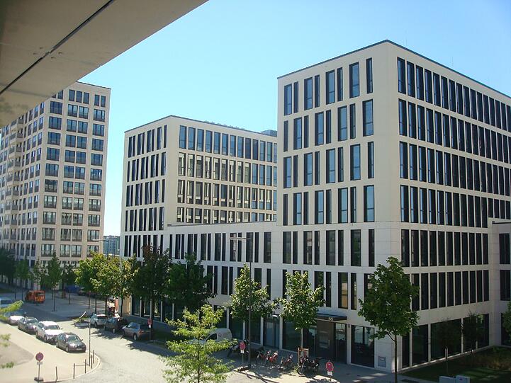 Die Umgebung in der Erika-Mann-Straße.