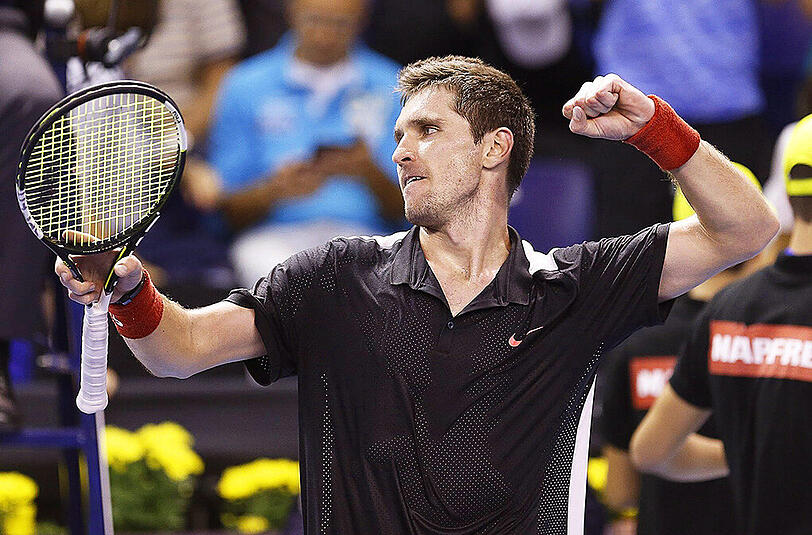 Aufgegeben: Der deutsche Tennisspieler Mischa Zverev.