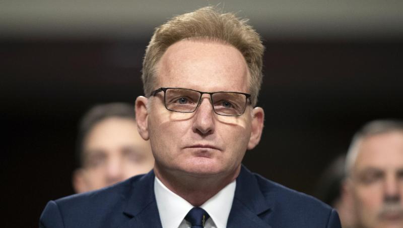US-Marineminister Thomas Modly tritt zurück. US-Marineminister Thomas Modly tritt zurück.