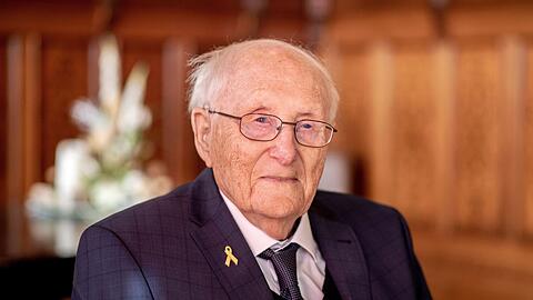 Der Holocaust-&Uuml;berlebende Albrecht Weinberg ist am Dienstag im Alter von 101 Jahren gestorben. (Archivbild)