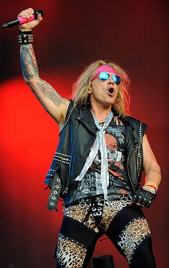 Glam-Rock vom Feinsten: "Steel Panther" auf dem Wacken 2014.