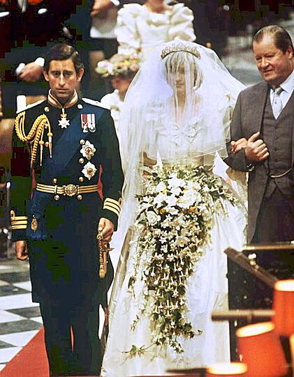 29.07.1981: Prinz Charles und Diana heiraten in London