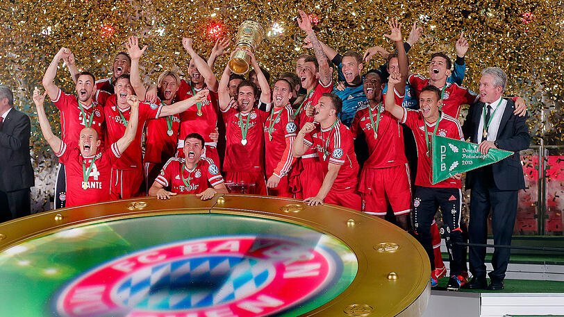 Das letzte Kapitel der Triple-Saison: Die Bayern gewinnen gegen den VfB Stuttgart den DFB-Pokal.