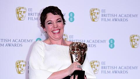 Schauspielerin Olivia Colman gewann den Bafta als Beste Schauspielerin für "The Favourite".
