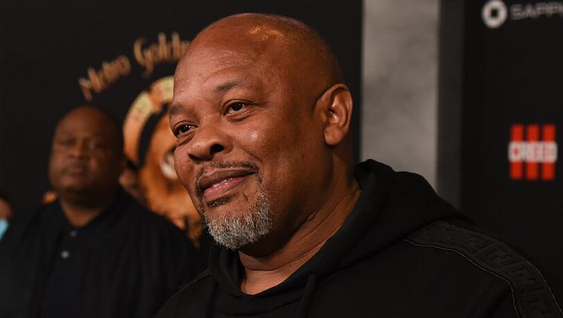 Dr. Dre bei einem Auftritt im vergangenen Jahr. Dr. Dre bei einem Auftritt im vergangenen Jahr.