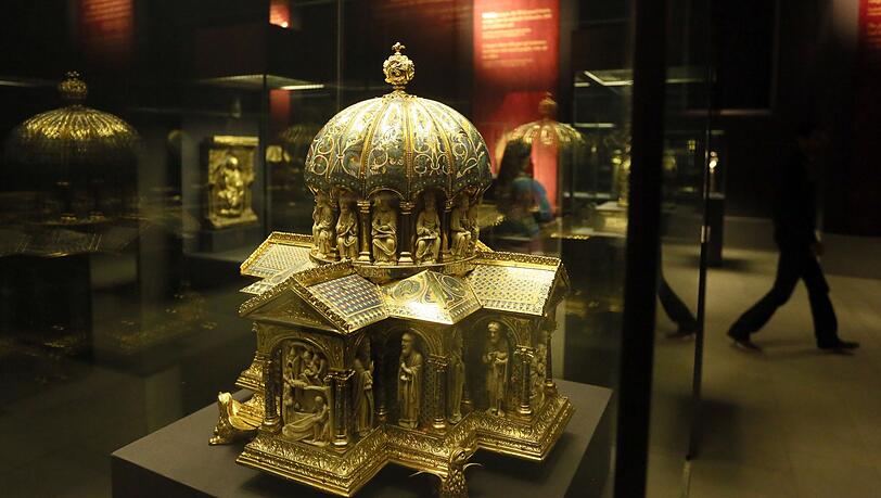 Der Welfenschatz umfasst mittelalterliche Goldreliquien im dreistelligen Millionenwert. (Archivbild)