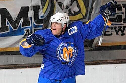 Der Superstar des EHC München: Eric Schneider.