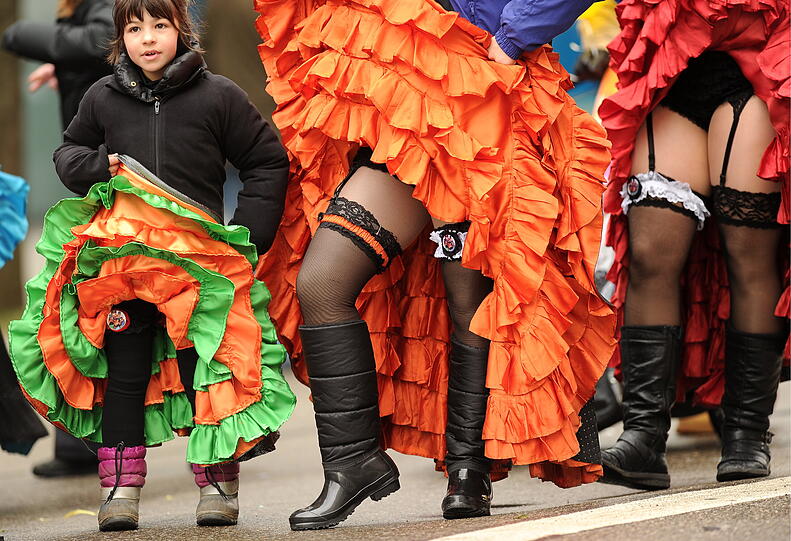 Faschingsumzug der "Damischen Ritter" in München