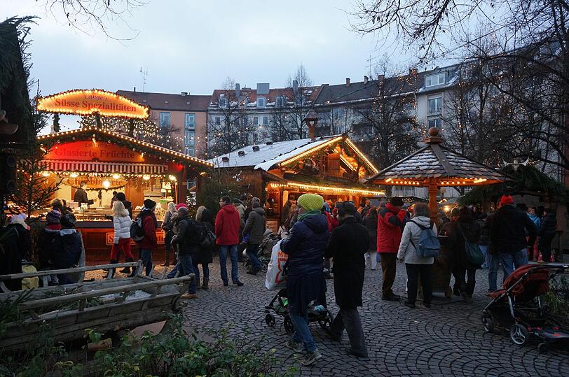 Auch auf dem Haidhauser Weihnachtsmarkt ist viel geboten.