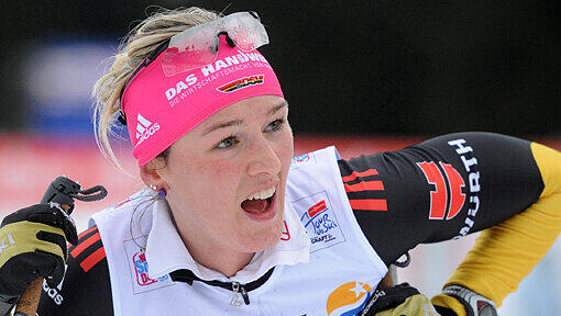 Beim Start der Tour de Ski war Denise Herrmann die beste deutsche Langläuferin. Beim Start der Tour de Ski war Denise Herrmann die beste deutsche Langläuferin.