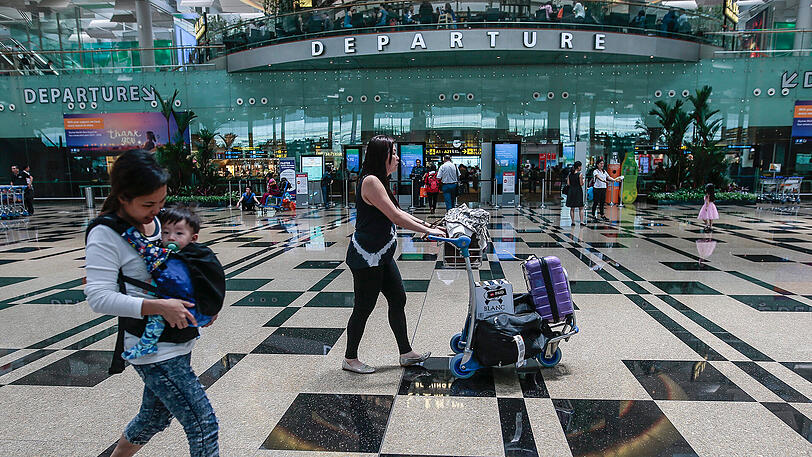 Und wieder auf Platz eins: Der Flughafen Singapur.