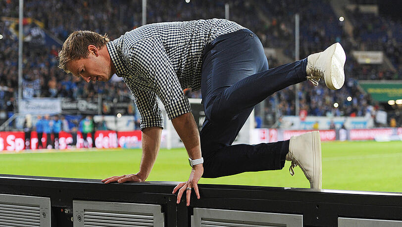 Julian Nagelsmann ist auf dem Sprung: Zum FC Bayern oder zu Borussia Dortmund? Julian Nagelsmann ist auf dem Sprung: Zum FC Bayern oder zu Borussia Dortmund?