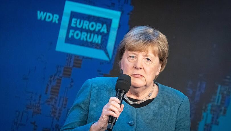 Angela Merkel wird wohl nicht beim Kaulitz-Podcast auftauchen.