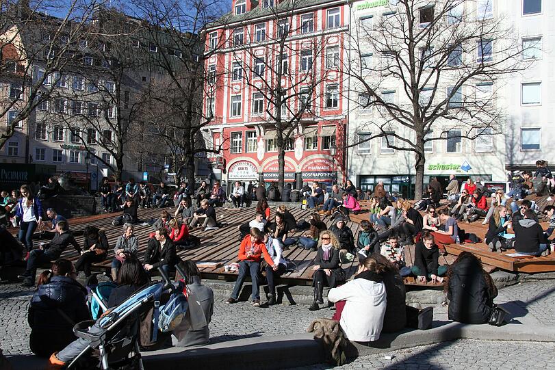 Es wird langsam wieder wärmer in München: Der Frühling liegt in der Luft. Die Bilder aus München