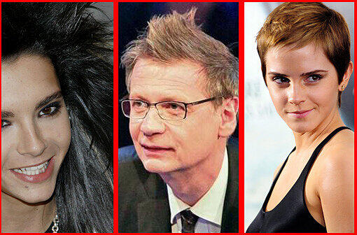 Bill, Jauch und Emma: Ihre Frisuren und die der anderen Promis sehen Sie in der Bildergallerie.
