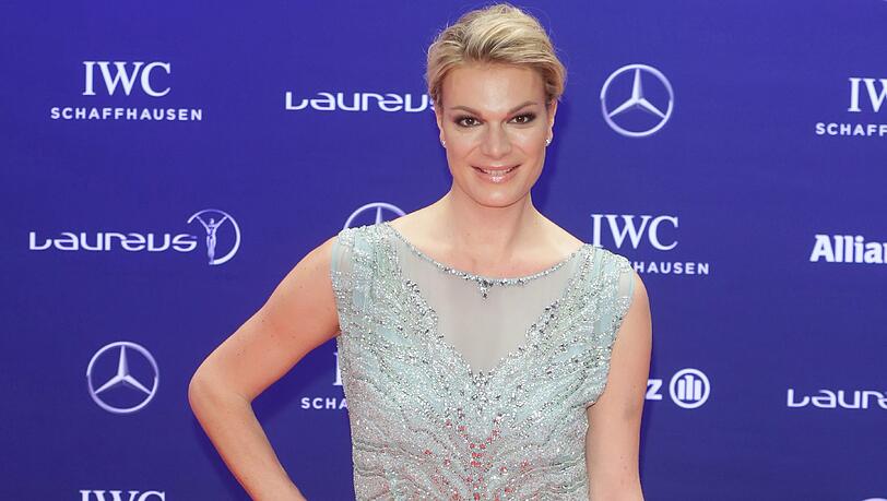 Maria Höfl-Riesch beim Laureus Award in Berlin. Maria Höfl-Riesch beim Laureus Award in Berlin.