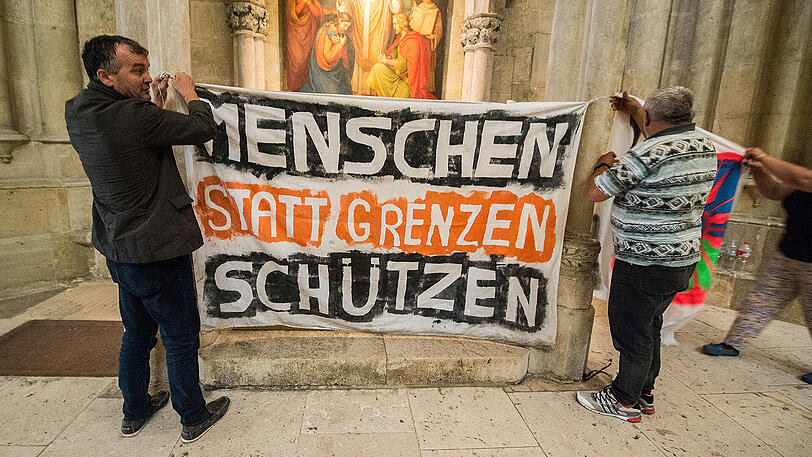 Die Fälle von Kirchenasyl sind im Vergleich zum Vorjahr angestiegen.