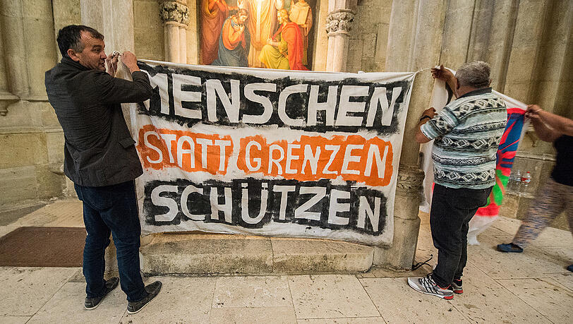 Die Fälle von Kirchenasyl sind im Vergleich zum Vorjahr angestiegen. Die Fälle von Kirchenasyl sind im Vergleich zum Vorjahr angestiegen.