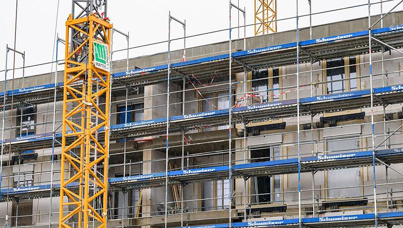 Der Wohnungsbau erlebte seit 2023 einen Einbruch. (Archivbild) Der Wohnungsbau erlebte seit 2023 einen Einbruch. (Archivbild)