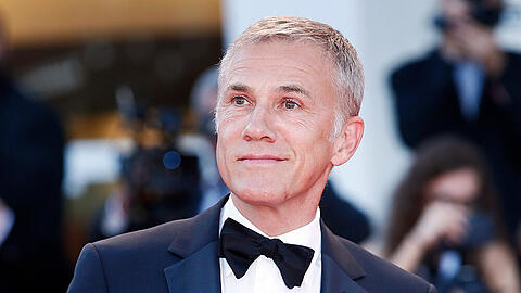 Christoph Waltz bei einem Auftritt in Venedig