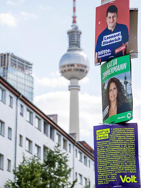 Der Wahlkampf in Berlin ist dieses Mal so spannend wie wohl noch nie. (Archivbild)