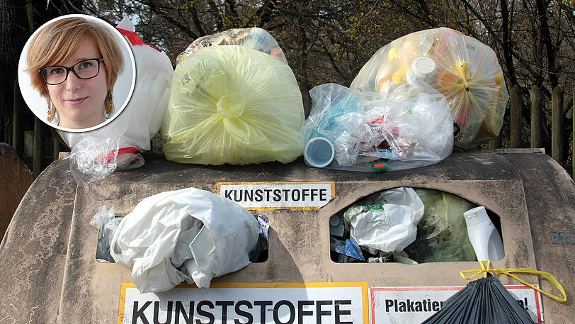 Vize-Lokalchefin Sophie Anfang über das Recycling in München.