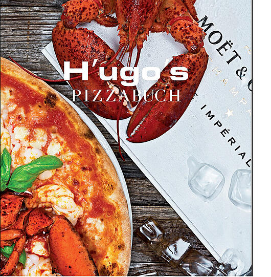 Das H&rsquo;ugo&rsquo;s Pizzabuch von Ugo Crocamo. Ab jetzt für 49,90 Euro im Handel.