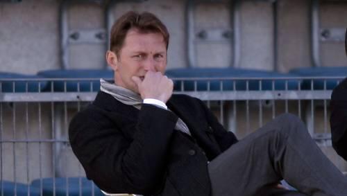 Seine Hachinger war chancenlos in der 1. Pokalrunde gegen Bielefeld: Trainer Ralph Hasenhüttl. Seine Hachinger war chancenlos in der 1. Pokalrunde gegen Bielefeld: Trainer Ralph Hasenhüttl.