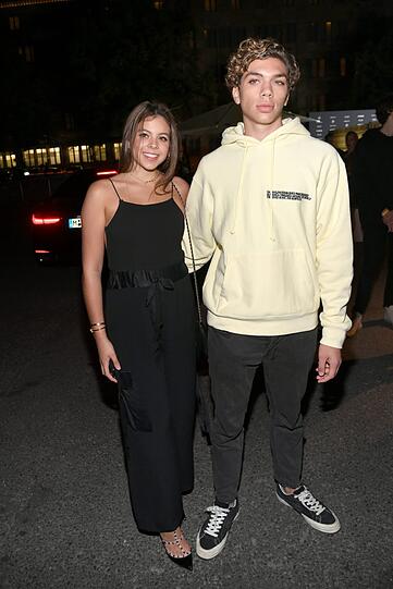 Elias Becker mit Nathalie Zapata