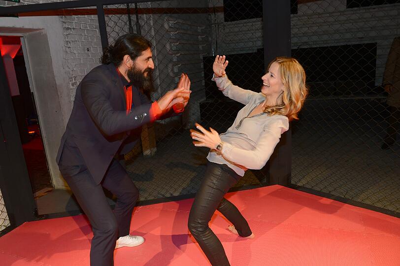 Numan Acar und Bettina Hermann