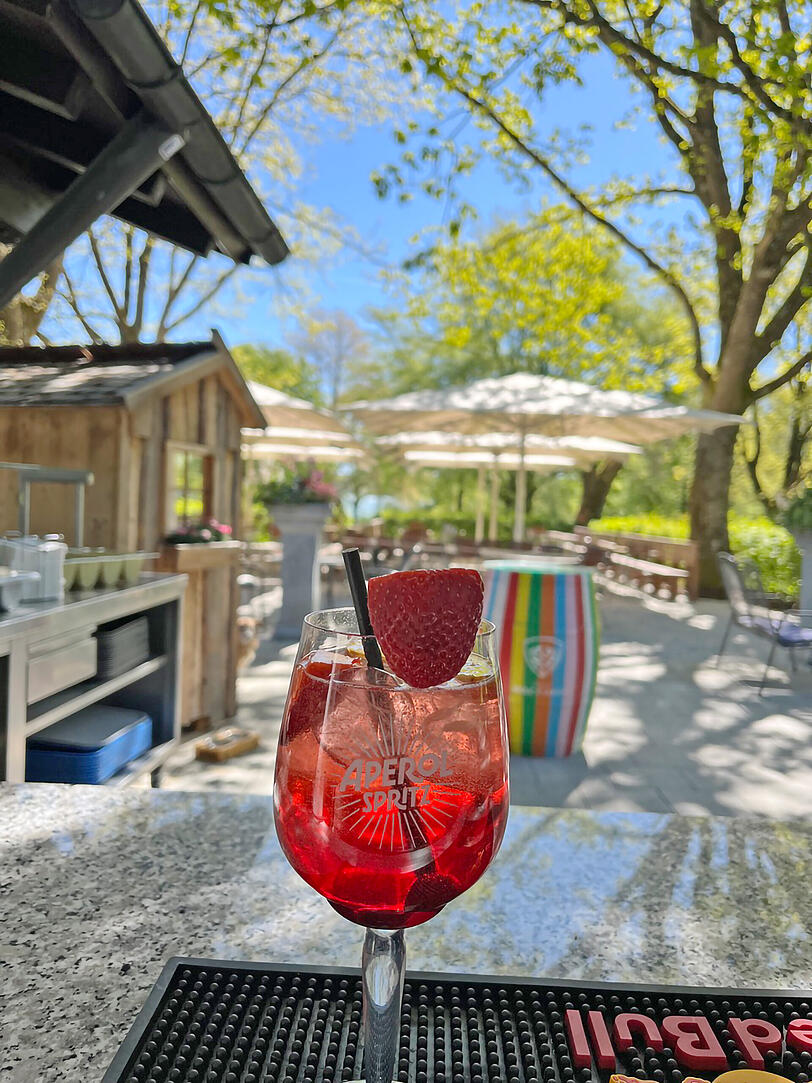 Auch sommerliche Drinks stehen auf der Karte. Auch sommerliche Drinks stehen auf der Karte.