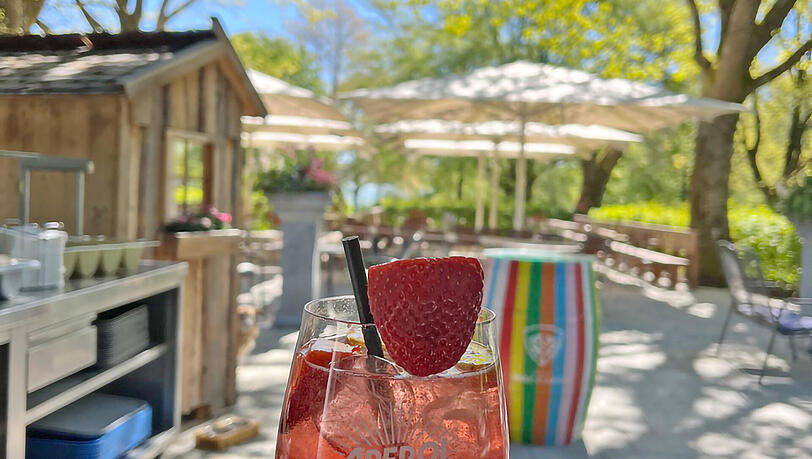 Auch sommerliche Drinks stehen auf der Karte. Auch sommerliche Drinks stehen auf der Karte.