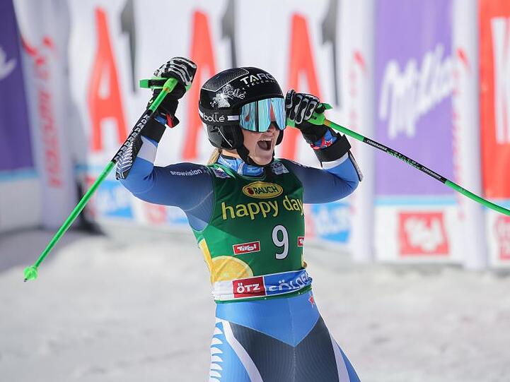 Alice Robinson aus Neuseeland gewann den Saison-Auftakt in Sölden.