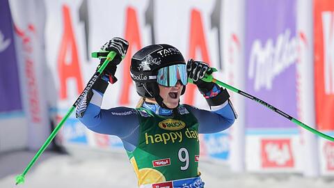 Alice Robinson aus Neuseeland gewann den Saison-Auftakt in Sölden.