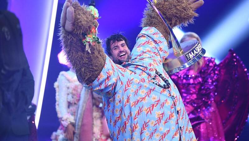 Sieger bei "The Masked Singer": Schauspieler Tom Beck. Sieger bei "The Masked Singer": Schauspieler Tom Beck.