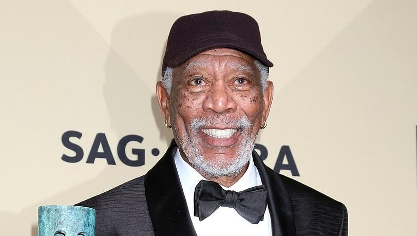 Blickt in Sachen Karriere und in Sachen Liebe positiv in die Zukunft: Morgan Freeman. Blickt in Sachen Karriere und in Sachen Liebe positiv in die Zukunft: Morgan Freeman.
