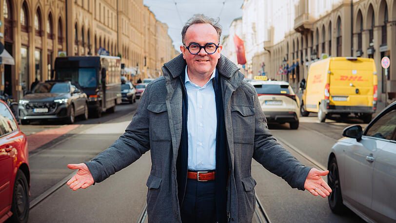 Clemens Baumg&auml;rtner will bei der Kommunalwahl Dieter Reiter schlagen.