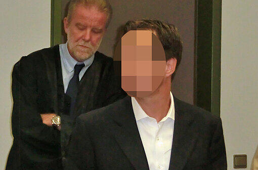 Anwalt Michael N. vor Gericht: Er hat die Tat bereits gestanden.