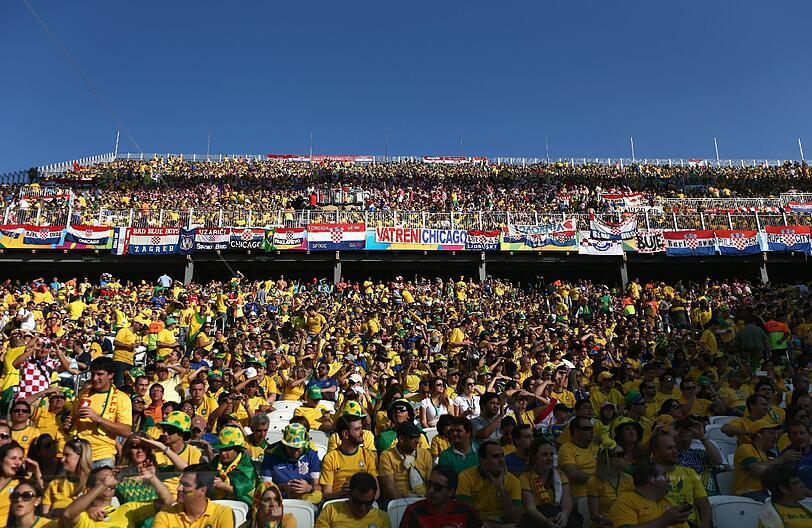 Die schönsten Emotionen von der WM-Erföffnungsfeier in Sao Paulo.