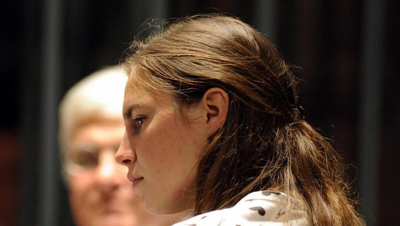 Amanda Knox im Gerichtssaal in Perugia. Amanda Knox im Gerichtssaal in Perugia.