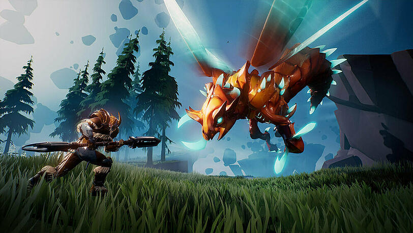 In "Dauntless" gehen Spieler auf Monsterjagd. In "Dauntless" gehen Spieler auf Monsterjagd.