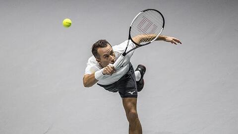Philipp Kohlschreiber hat sein Einzel gegen Großbritannien verloren.