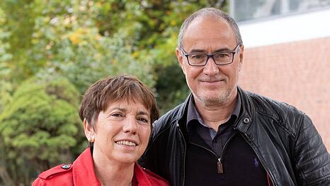 Margot K&auml;&szlig;mann und Andreas Helm waren in ihrer Jugend bereits ein Paar. 2014 fanden sie sich wieder.