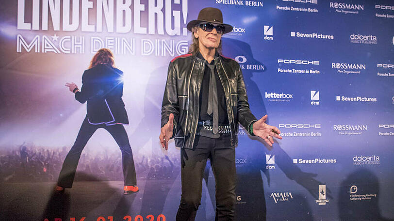 Udo Lindenberg im Januar bei der Premiere des Films "Lindenberg. Mach Dein Ding" in Leipzig.
