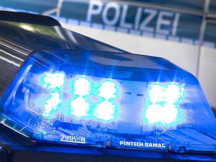 Ein Blaulicht leuchtet auf dem Dach eines Polizeiwagens. Foto: Friso Gentsch/dpa/Symbolbild