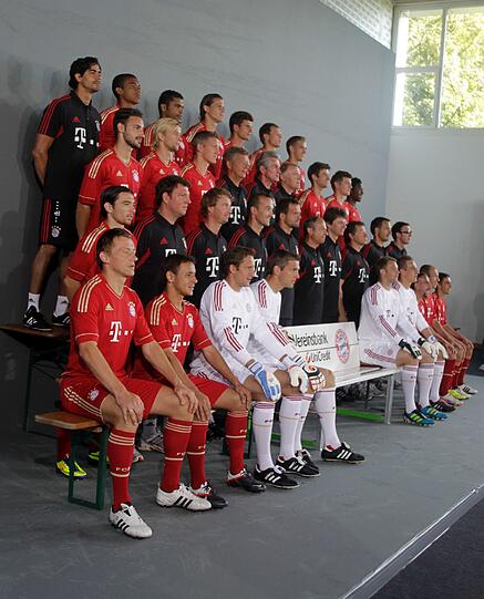 Das neue Team-Foto des FC Bayern: Wer lächelt am schönsten? Entscheiden Sie selbst - die Bilder