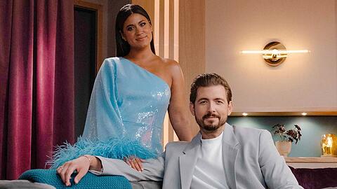 Die Gesichter der deutschen Version von "Love is Blind": Steffi Brungs und Chris Wackert.