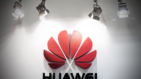 Das Logo von Huawei.